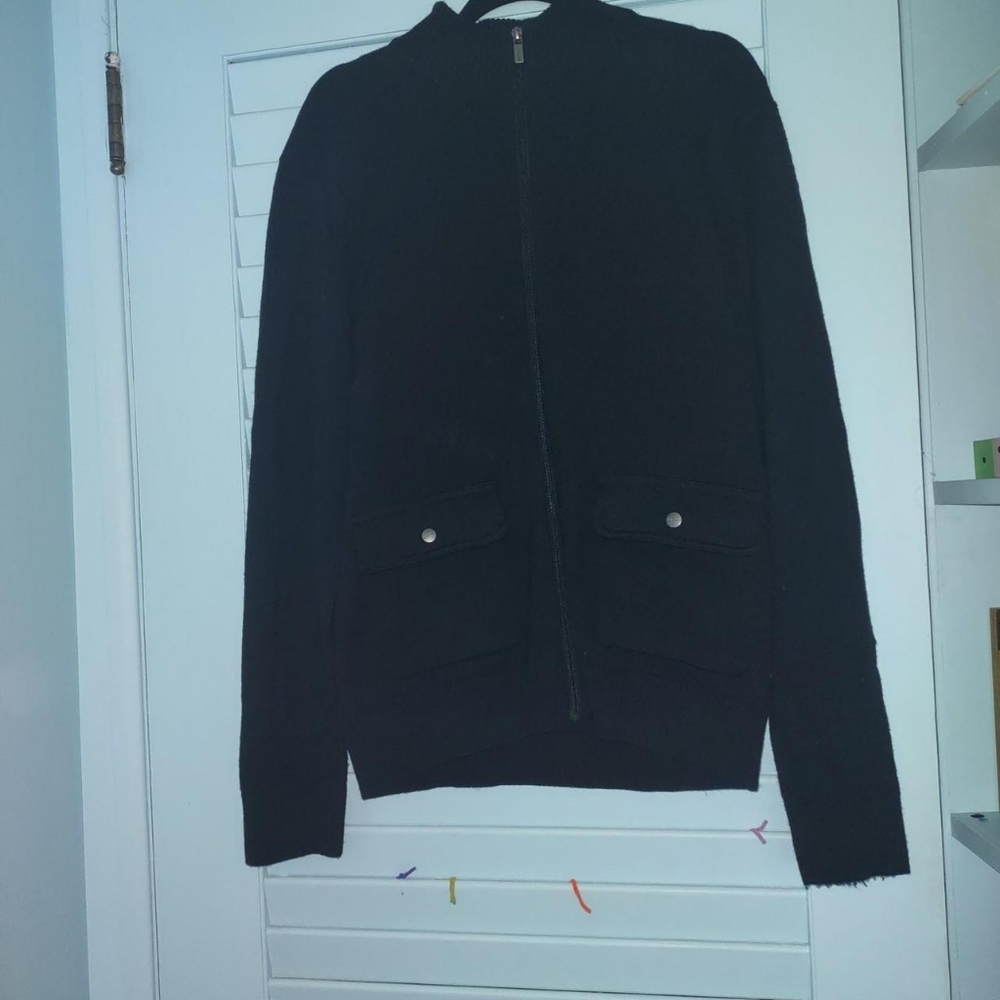 Michael by Michael Kors snap button bomber jacket